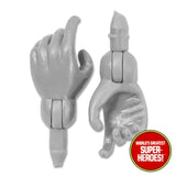 Type S Bandless Male Grey Trigger Finger Hand Upgrade 8" Action Figure