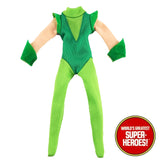 Green Arrow Replica Bodysuit Outfit for WGSH Retro 8” Action Figure