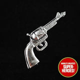 The Lone Ranger Custom Silver Cowboy Pistol Gun for 8” Action Figure