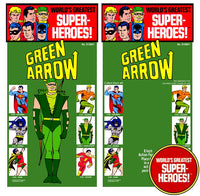 Green Arrow WGSH Retro Kresge Card For 8” Action Figure