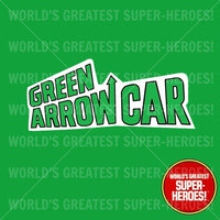 Green Arrow Car Vinyl Die Cut Retro Decal Emblem Sticker for WGSH 8