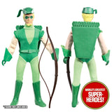 Green Arrow Outfit Bodysuit Mego WGSH Reproduction for 8” Action Figure - Worlds Greatest Superheroes