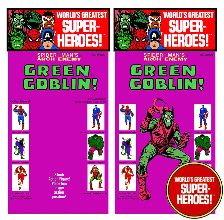 Green Goblin WGSH Custom Kresge Card For 8” Action Figure