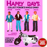 Happy Days: Fonzie Retro Blister Card For 8” Action Figure