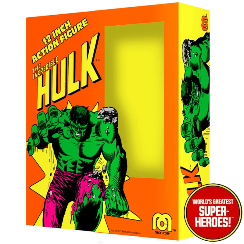 Hulk WGSH Retro Box for WGSH 12" Action Figure