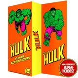 Hulk WGSH Retro Box for WGSH 12" Action Figure