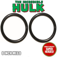 Mego Hulk Body Rubberband Replacement Elastics (2 pcs) for WGSH 8