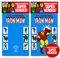 Iron Man WGSH Custom Kresge Card For 8” Action Figure