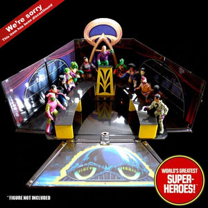 Super Friends Legion of Doom Podium & Tables For 8” Figure Playset