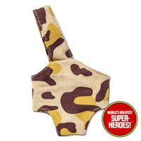 Tarzan Cloth Singlet Outfit Mego WGSH Reproduction for 8” Action Figure - Worlds Greatest Superheroes