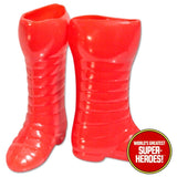 Iron Man Boots Mego World's Greatest Superheroes Repro for 8” Action Figure - Worlds Greatest Superheroes