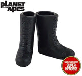 Planet of the Apes: Astronaut & Ape Soldier Black Boots for 8” Action Figure