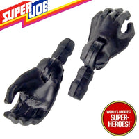 Hasbro 1977 Super Joe The Shield Replacement Black Hands for Action Figure