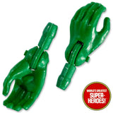 Dark Green Hands for Type 2 Retro Body 8” Action Figure