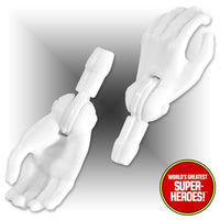 White Hands for Male Type 2 Retro Body 8” Action Figure