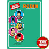 Robin 1979 WGSH Retro Blister Card For 8” Action Figure