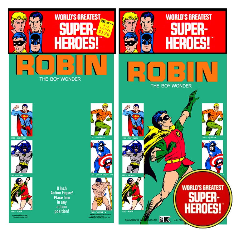 Robin WGSH Retro Kresge Card For 8” Action Figure