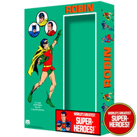 Robin World's Greatest Superheroes Retro Box For 12.5” Action Figure