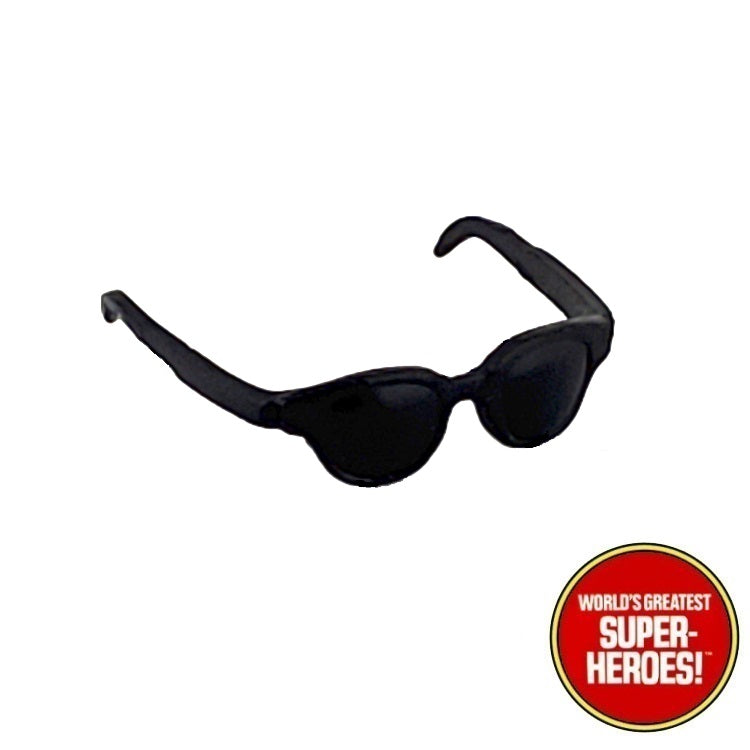 LJN Black Sunglasses Retro for SWAT Rookies Emergency 8" Action Figure