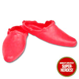 Supergirl Shoes Mego World's Greatest Superheroes Repro for 8” Action Figure - Worlds Greatest Superheroes