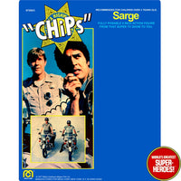 CHiPs: Sarge Retro Blister Card For 8” Action Figure