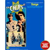CHiPs: Sarge Retro Blister Card For 8” Action Figure