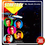 Star Trek: Mr. Scott (Scottie) Retro Blister Card V1.0 For 8” Action Figure