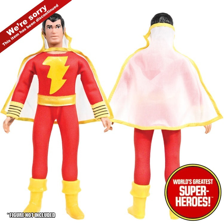 Shazam Custom JLA Complete Outfit for WGSH Retro 8” Action Figure