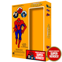 Spider-Man World's Greatest Superheroes Retro Box For 12.5” Action Figure