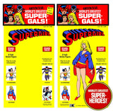 Supergirl WGSH Retro Kresge Card For 8” Action Figure