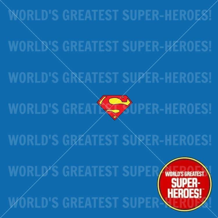 Supergirl Retro Decal Emblem Sticker for WGSH 8" Figure