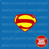 Superman 1952 George Reeves Custom Decal Emblem Sticker for WGSH 8" Figure