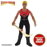 Mego Aquaman and Flash Gordon Custom Head WGSH for 8” Action Figure - Worlds Greatest Superheroes