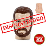 Type S Dark Red Hair Bearded Type S Head For 8” Action Figure
