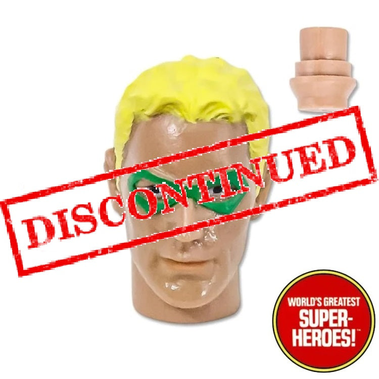 Type S Blonde Masked Male Head for Custom 8” Action Figure