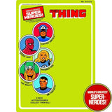 The Thing 1979 WGSH Retro Blister Card For 8” Action Figure