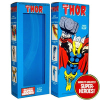 Thor World's Greatest Superheroes Retro Small Logo Box For 8” Figure