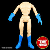 Superhero Dark Green Gloved Hands for Type S Male 8” Action Figure