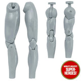 Type S Male Grey Bandless Body Muscle Upgrade for 8" Action Figure