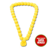 Wonder Girl Yellow Necklace Mego WGSH Reproduction for 7” Action Figure - Worlds Greatest Superheroes