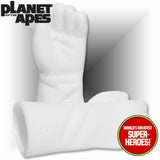 Planet of the Apes: Astronaut White Rubber Gloves Custom for 8” Action Figure