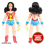 Wonder Woman JLA Complete Mego Repro Outfit For 8” Action Figure - Worlds Greatest Superheroes