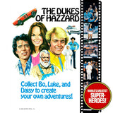 Dukes of Hazzard: Cooter Davenport Retro Blister Card For 8” Action Figure