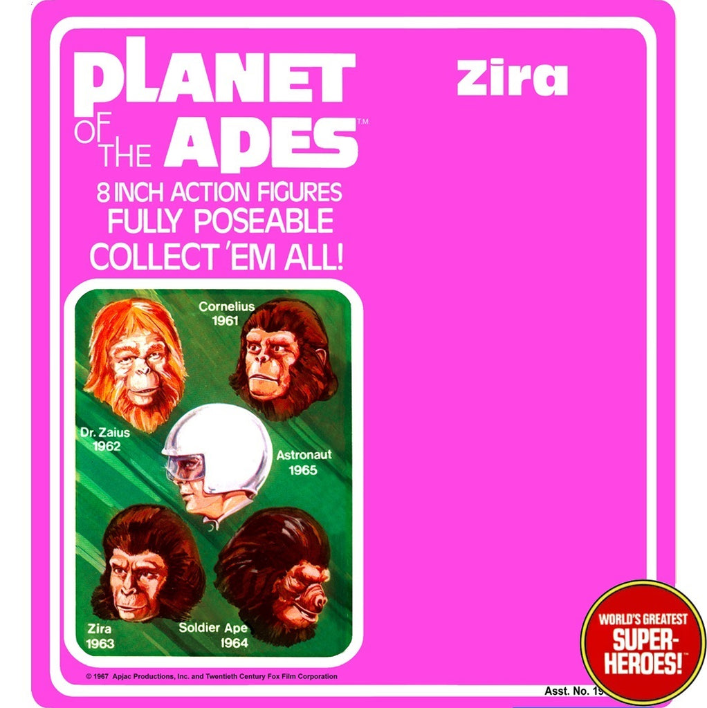 Planet of the Apes: Zira Retro Blister Card For 8” Figure