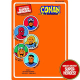 Conan 1979 WGSH Retro Blister Card For 8” Action Figure