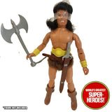 Conan Yellow Wrist Guards Mego WGSH Repro for 8” Action Figure - Worlds Greatest Superheroes