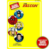 Falcon 1975 Official WGSH Retro Blister Card For 8” Action Figure