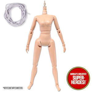 Female Retro Type 2 Body Elastic Replacement Cord for 8" Action Figures