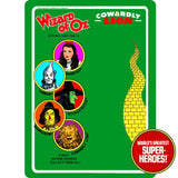 Wizard of Oz: Cowardly Lion Custom Blister Card for 8" Action Figure