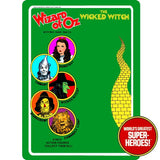 Wizard of Oz: The Wicked Witch Custom Blister Card for 8" Action Figure